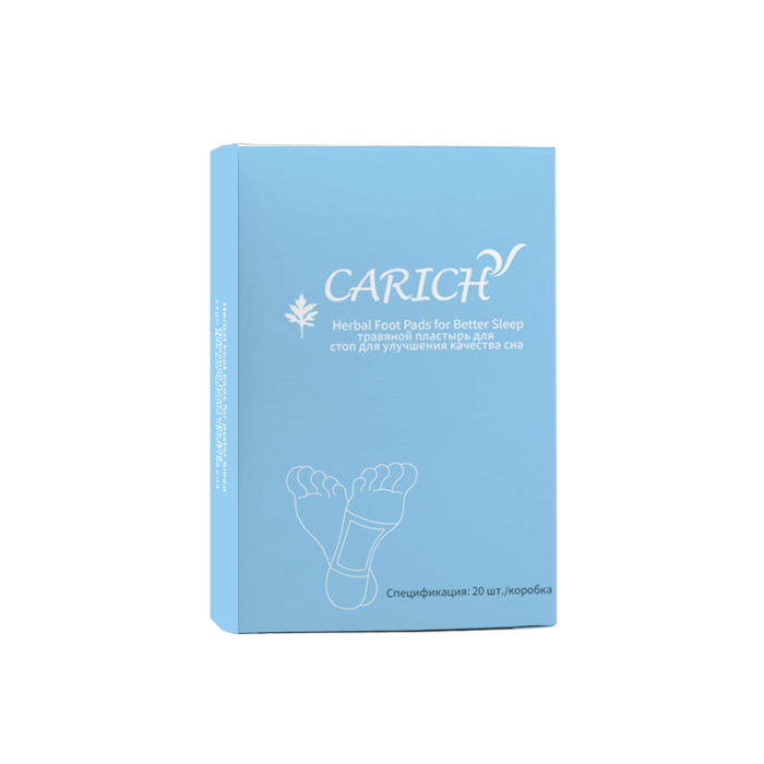 CARICH Ночной пластырь для стоп с травами 20 шт. CARICH Ночной пластырь для стоп с травами 20 шт.