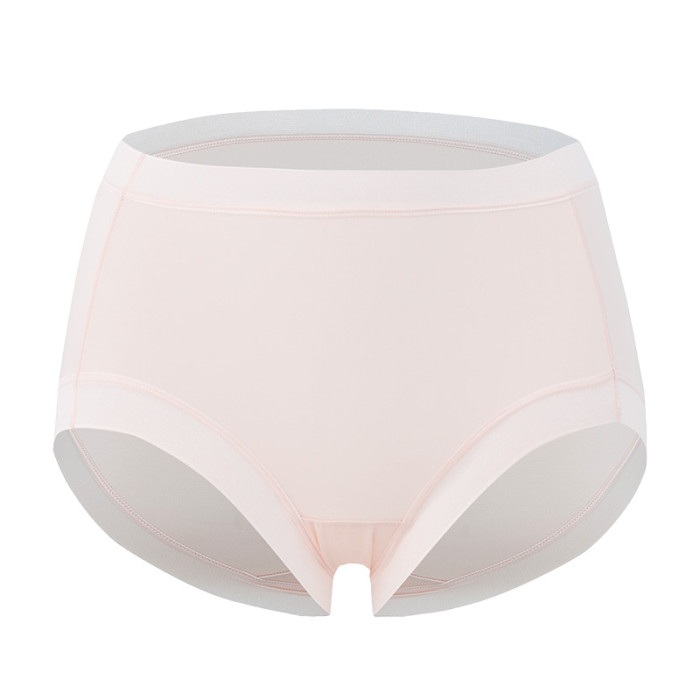 Женские шелковые трусы L (персико-розовый цвет)