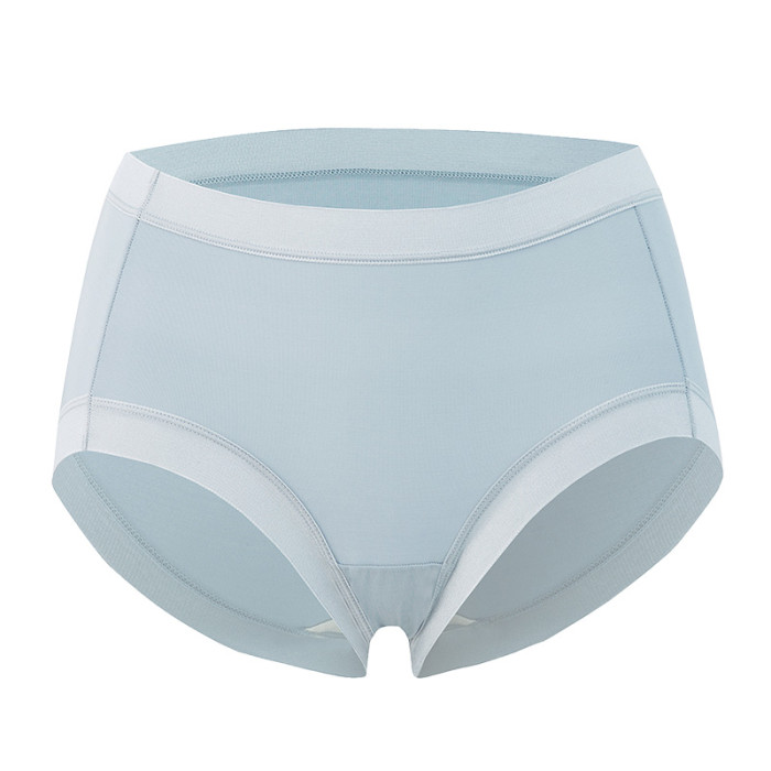 Женские шелковые трусы L (горно-синий цвет)