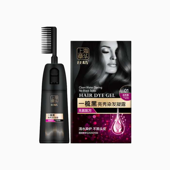 Zhanghua Краска для волос профессиональная (черный)210ml