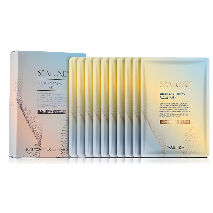 SEALUXE Омолаживающая тонизирующая маска для лица с энзимами, 20 мл