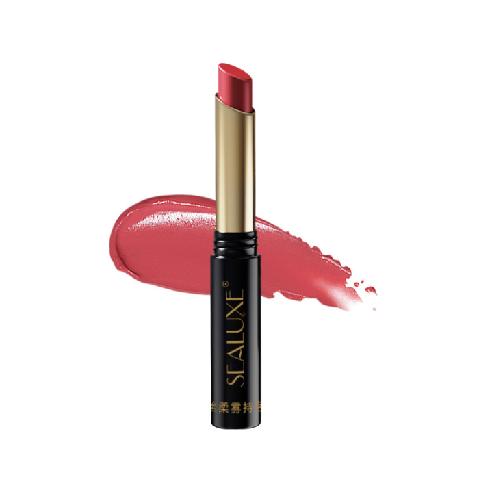 SEALUXE Soft Mist Color Стойкая губная помада (серо-розовая роза) , (Коричнево-терракотовая), 2 г