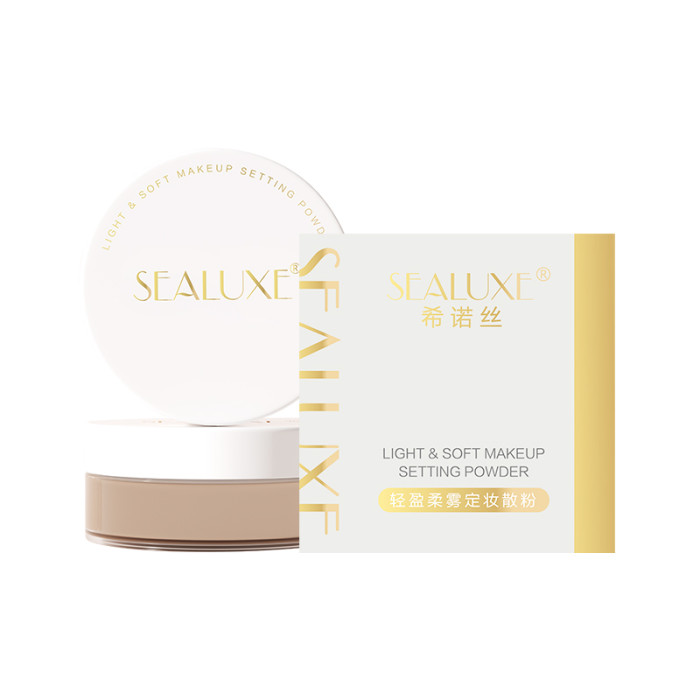 SEALUXE Легкая и мягкая рассыпчатая пудра для фиксации макияжа/8,5 г