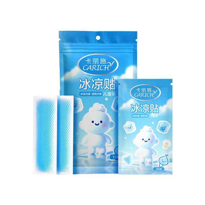 CARICH Охлаждающий пластырь для детей, 10 шт CARICH Охлаждающий пластырь для детей, 10 шт