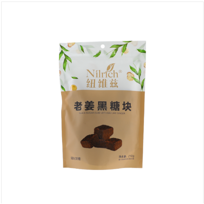 Nirlich Свежий Имбирь в кубиках с коричневым сахаром, 210 г Nirlich Свежий Имбирь в кубиках с коричневым сахаром, 210 г