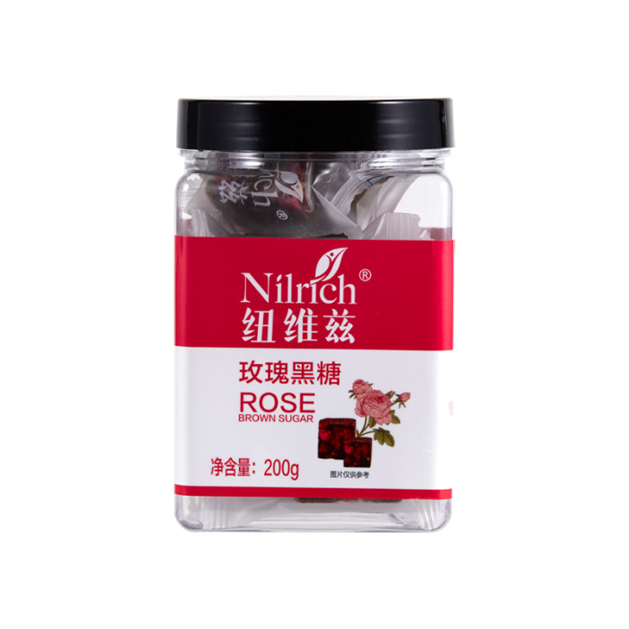 Nlirich Кубики коричневого сахара с розой, 200 г Nlirich Кубики коричневого сахара с розой, 200 г